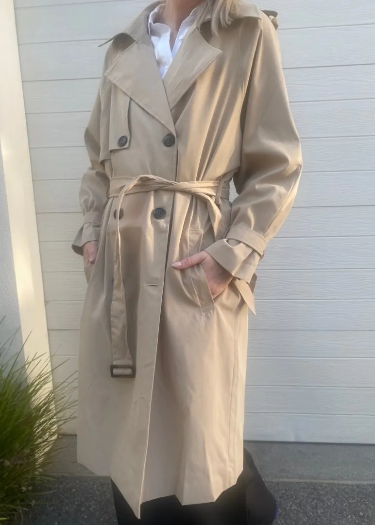 Ava Trench Coat - Neutral