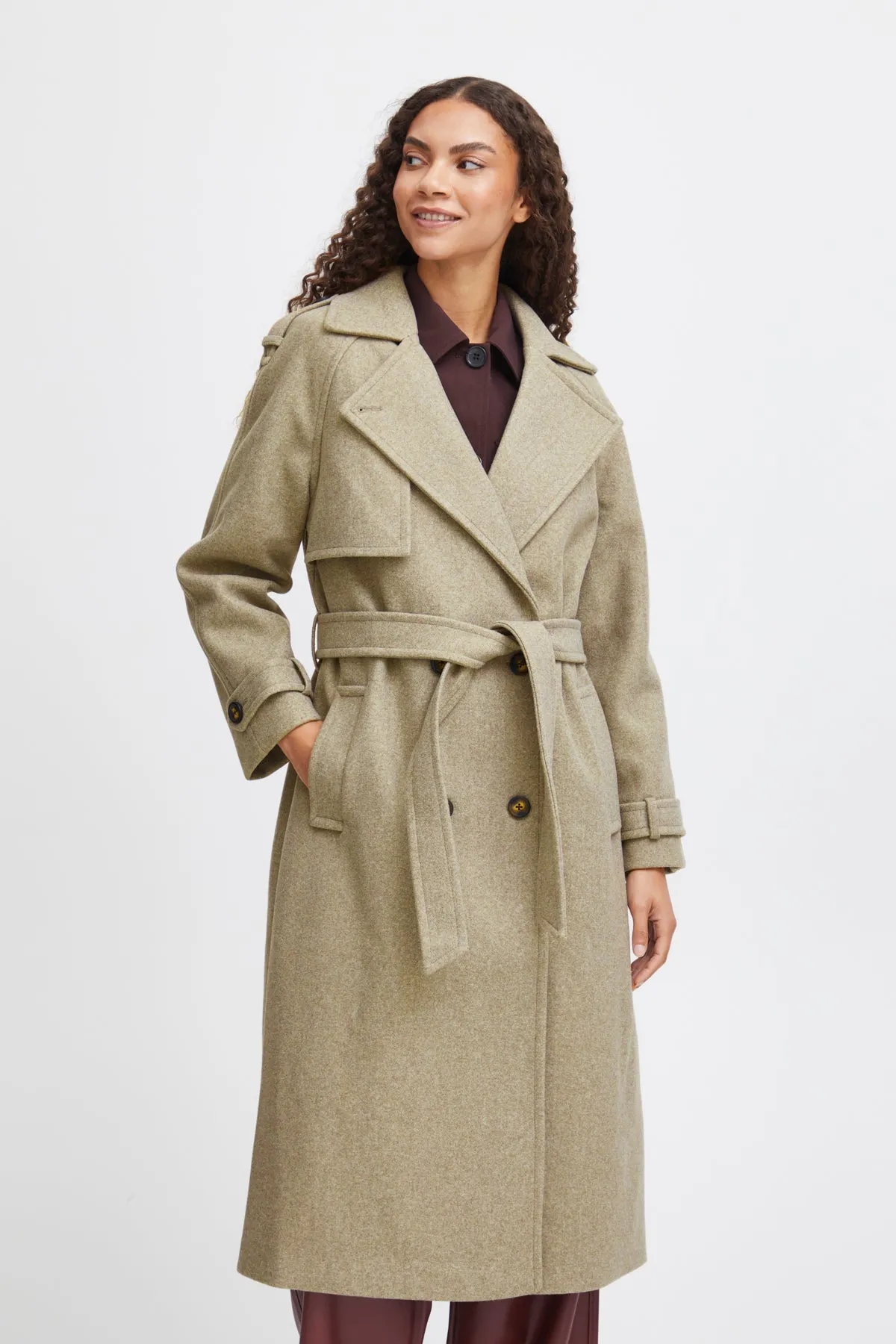 B Young Cilia Trench Coat