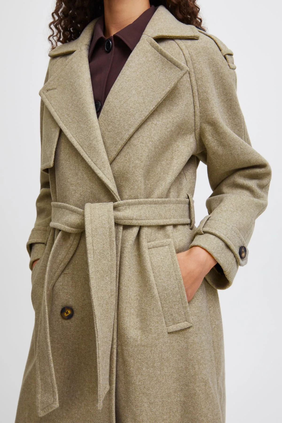 B Young Cilia Trench Coat