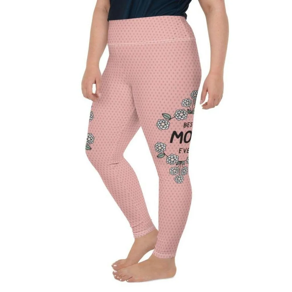 Best Mom Ever Plus Size Leggings