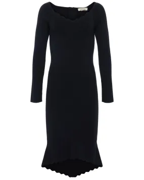 Black Felizia Knit Dress