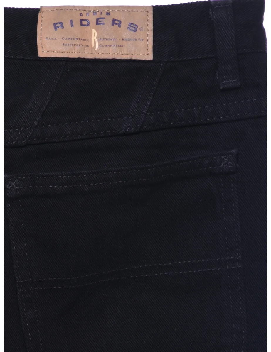 Black Tapered Jeans - W30 L32