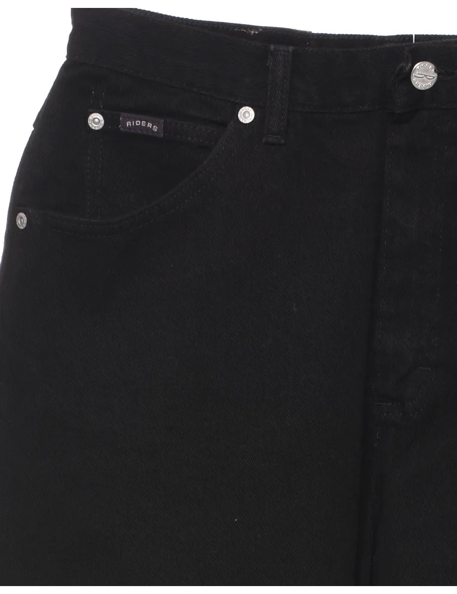 Black Tapered Jeans - W30 L32