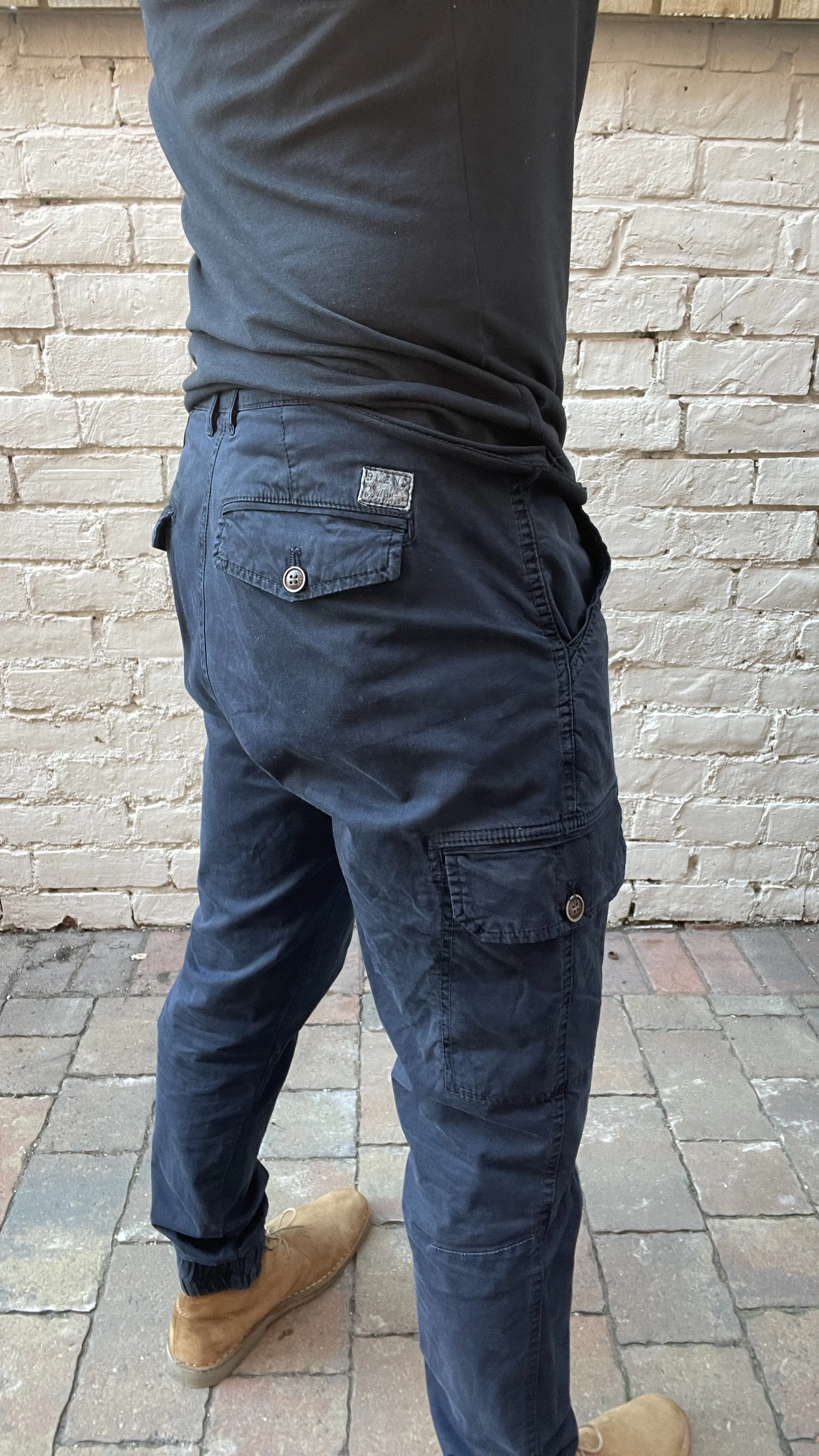 Blend Navy Cargo Joggers