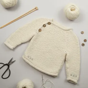 Blossom Jumper Baby Knitting Kit