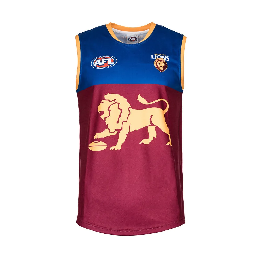 Brisbane Lions Boys Youths Footy Jumper Guernsey