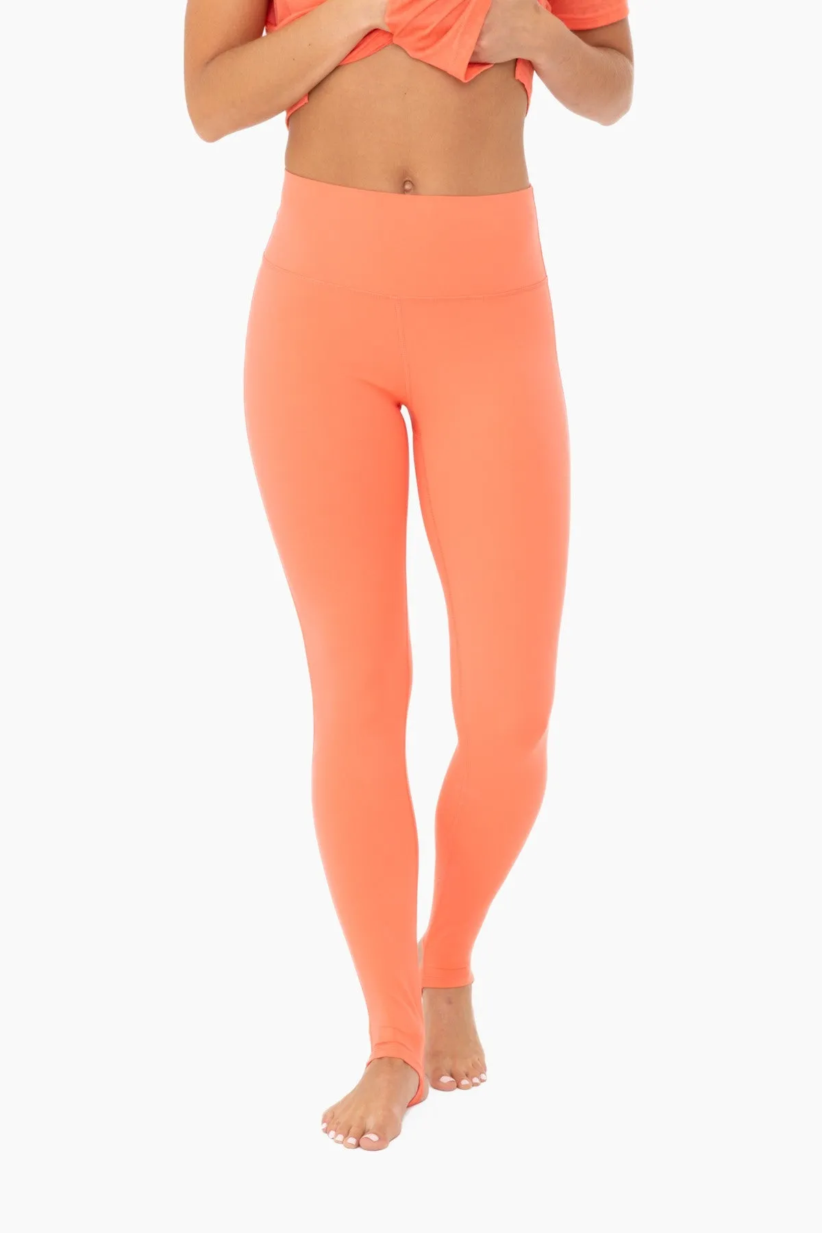 BRONZE - Manhattan Stirrup High-Waist Leggings | MONO B - Final Sale