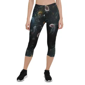 Capri Leggings Microbial Galaxy