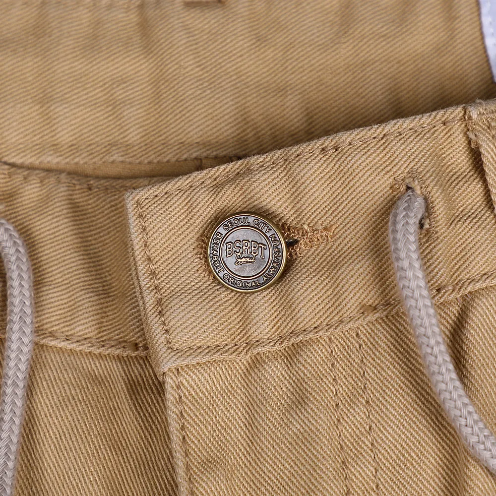 CARGO LOOSEFIT COTTON PANTS BEIGE