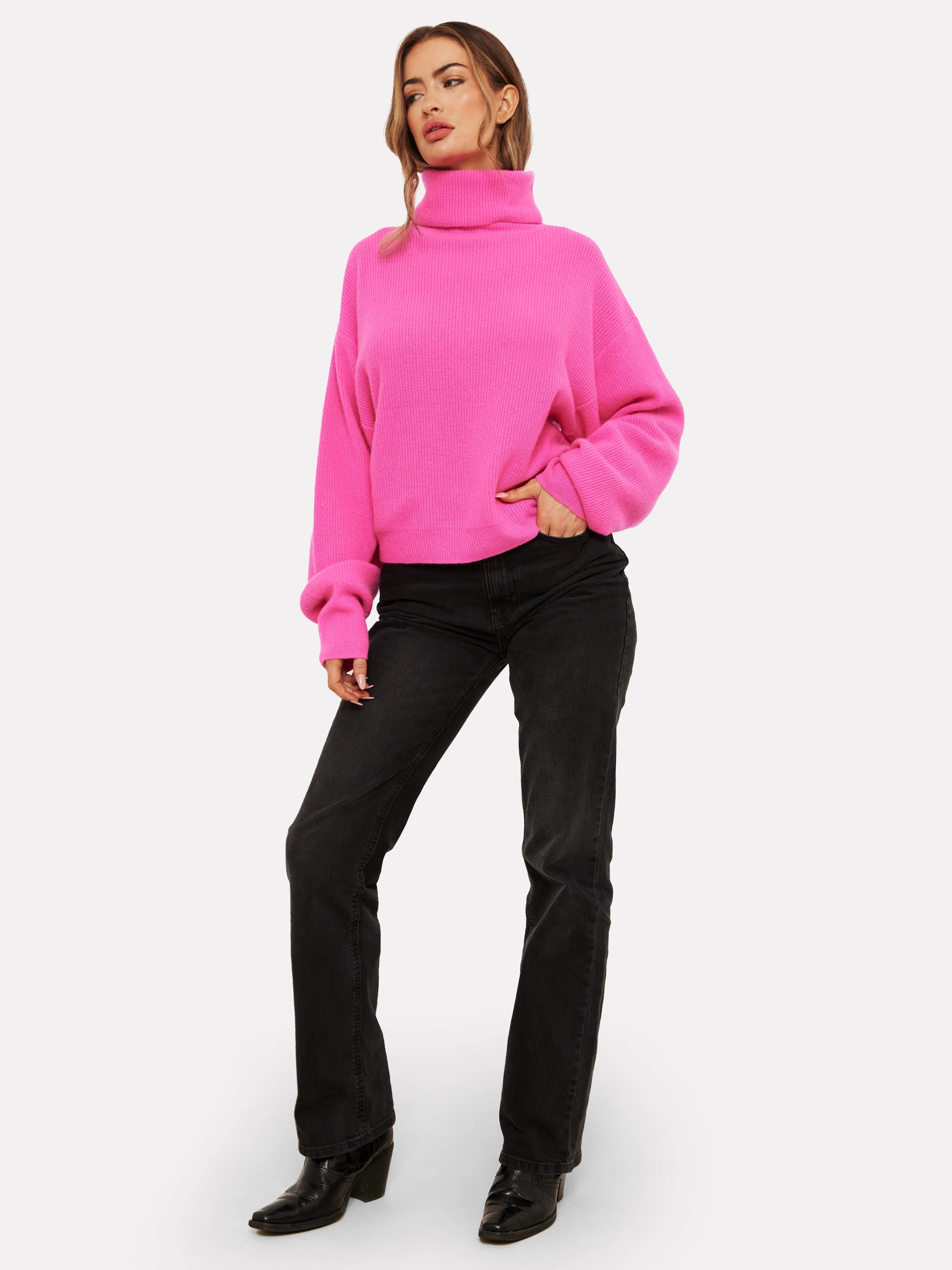 Cee Cee Cashmere Roll Neck