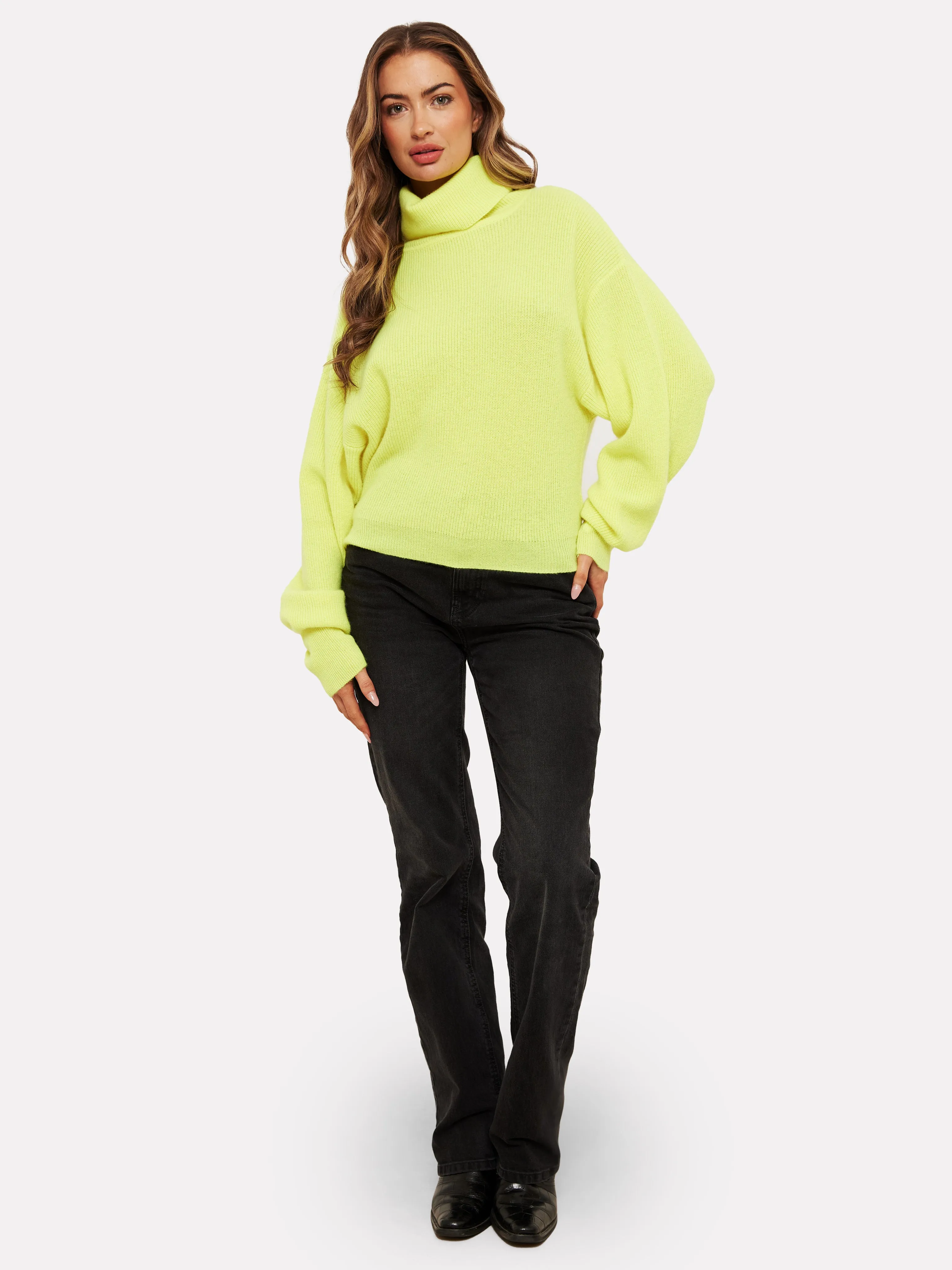 Cee Cee Cashmere Roll Neck