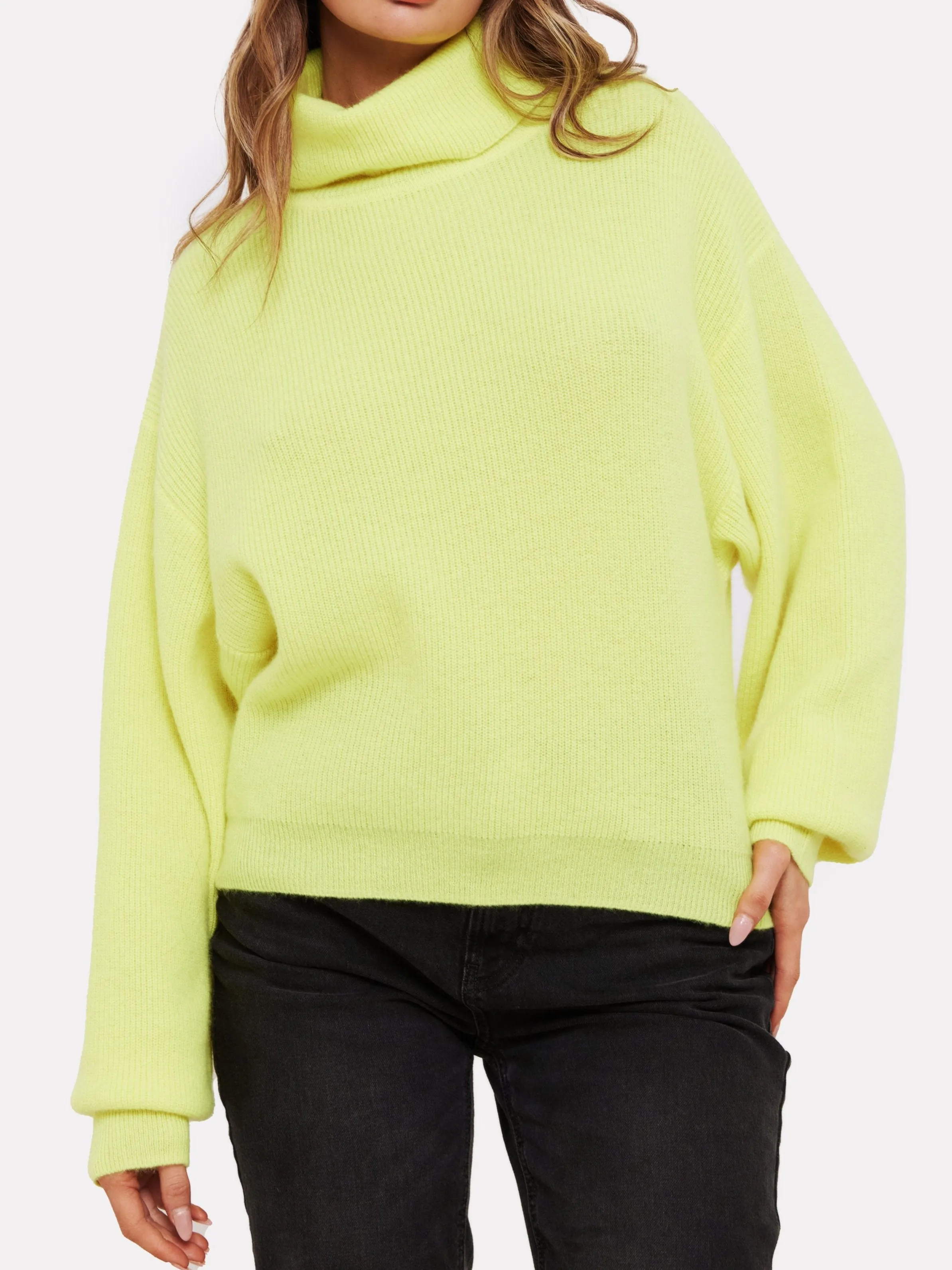 Cee Cee Cashmere Roll Neck