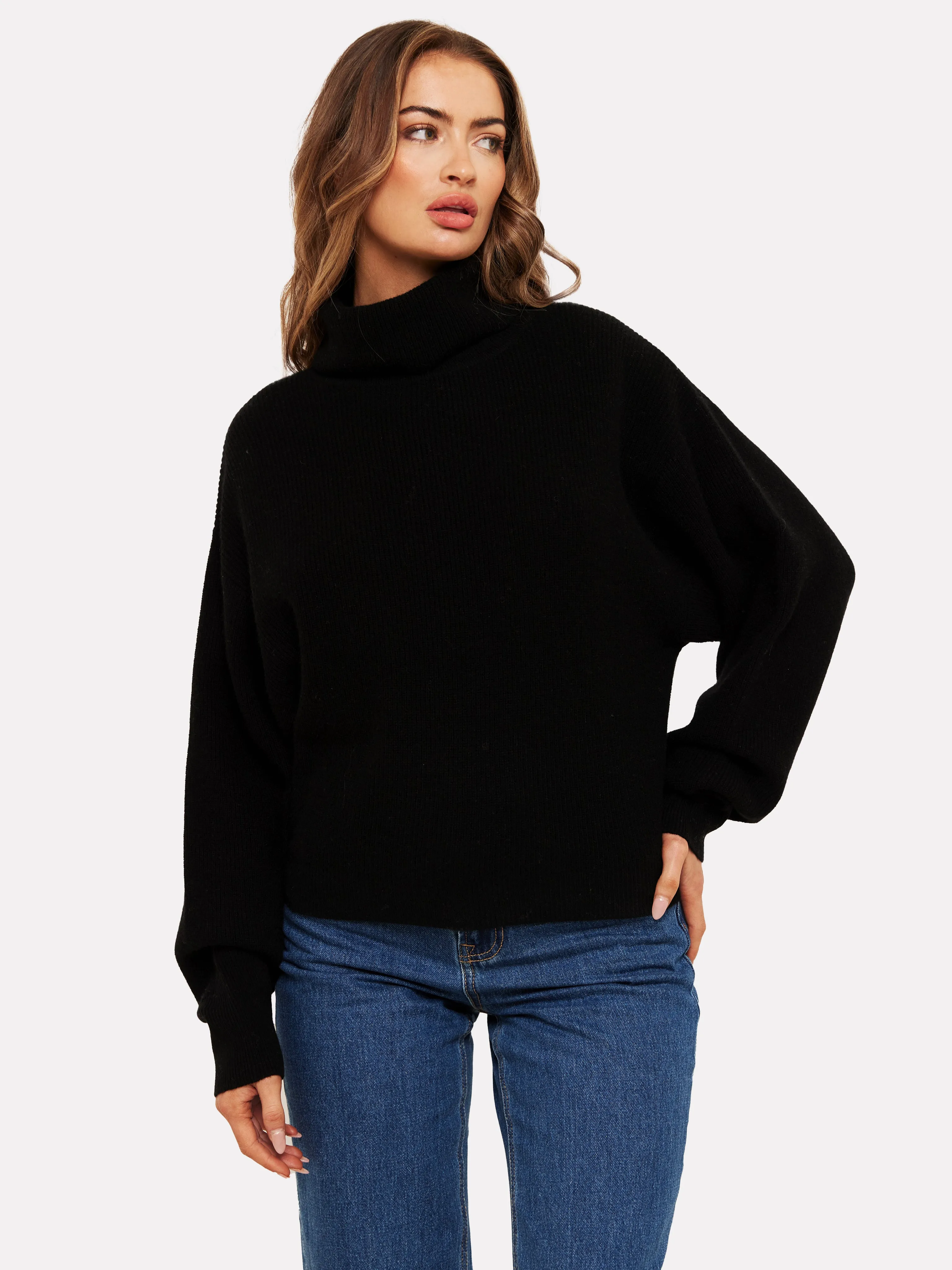 Cee Cee Cashmere Roll Neck