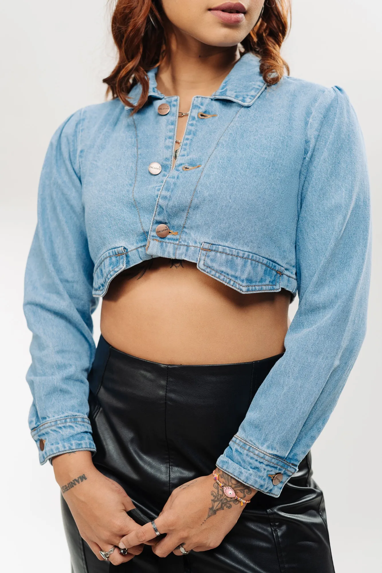 Classic Full Sleeve Denim Top