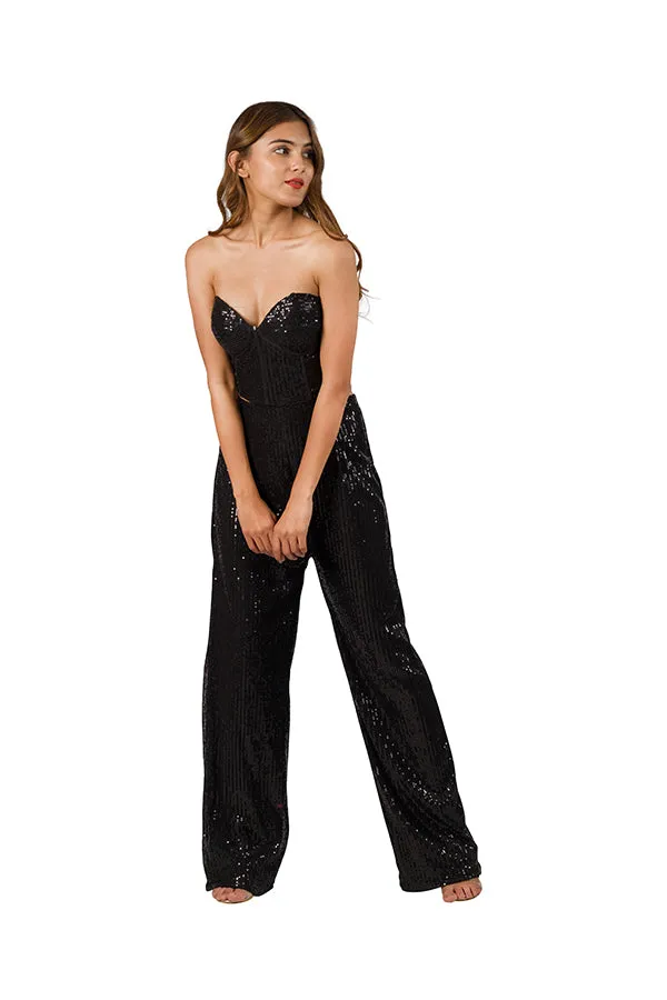 Dazzling Corset Jumpsuit