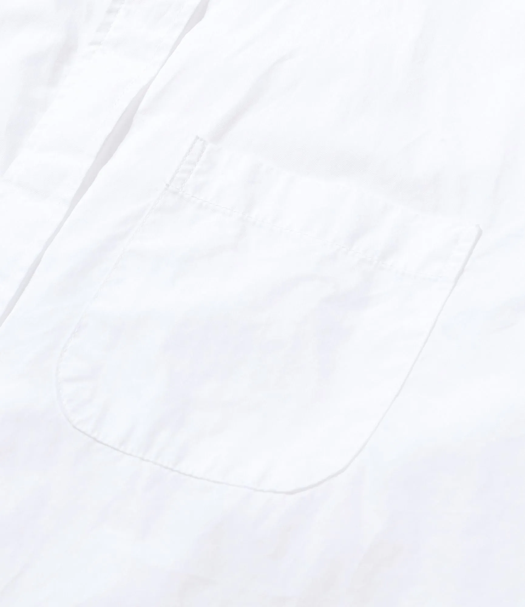 Engineered Garments Wing Collar Shirt - White 100's 2Ply Broadcloth