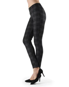 Evanesce Plaid Shaping Leggings