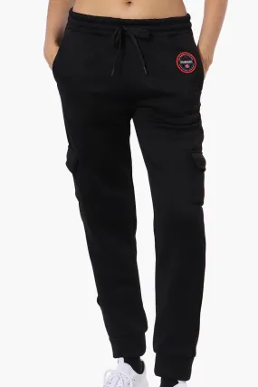 Fahrenheit Tie Waist Cargo Joggers - Black