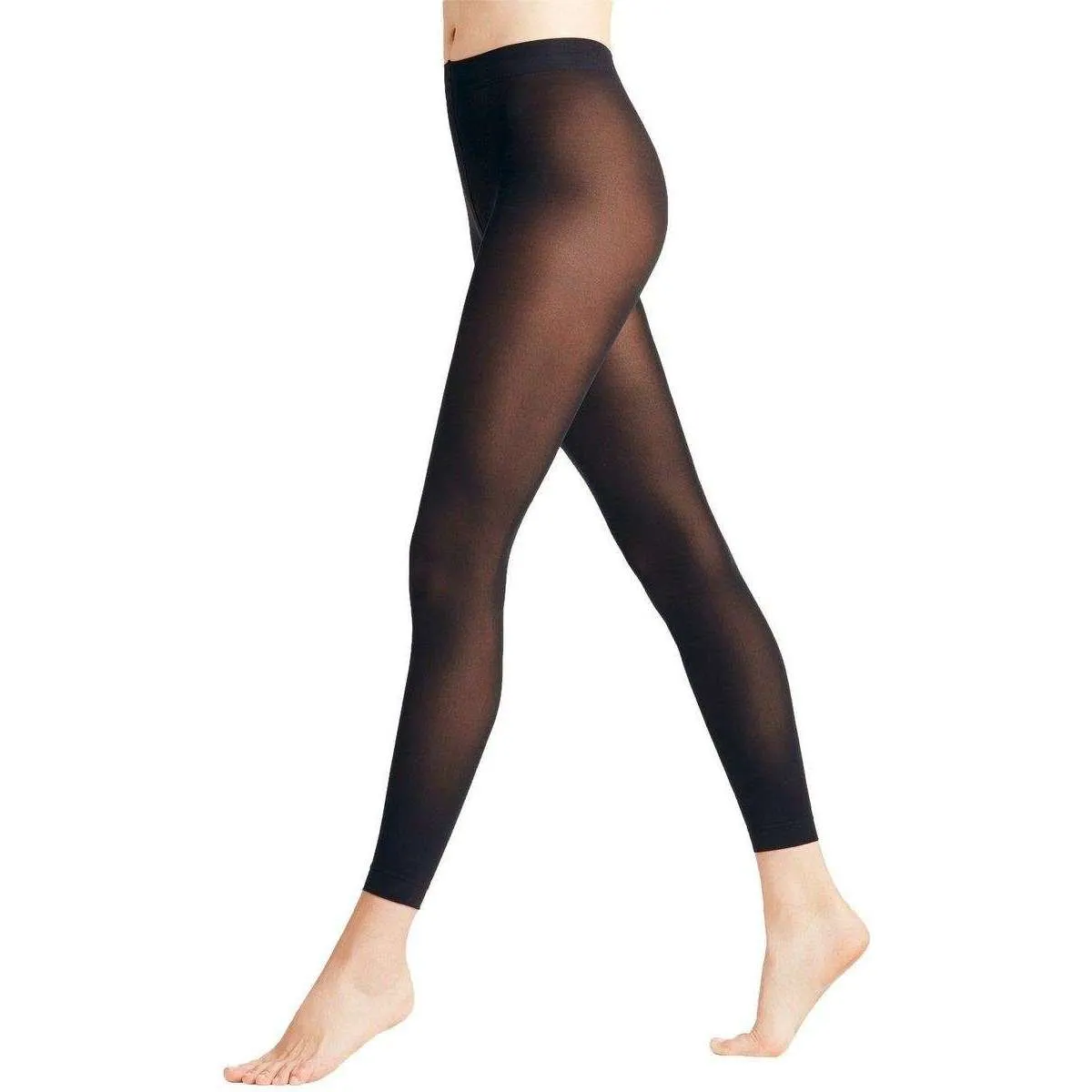 Falke Matte Deluxe 30 Den Leggings - Marine Navy