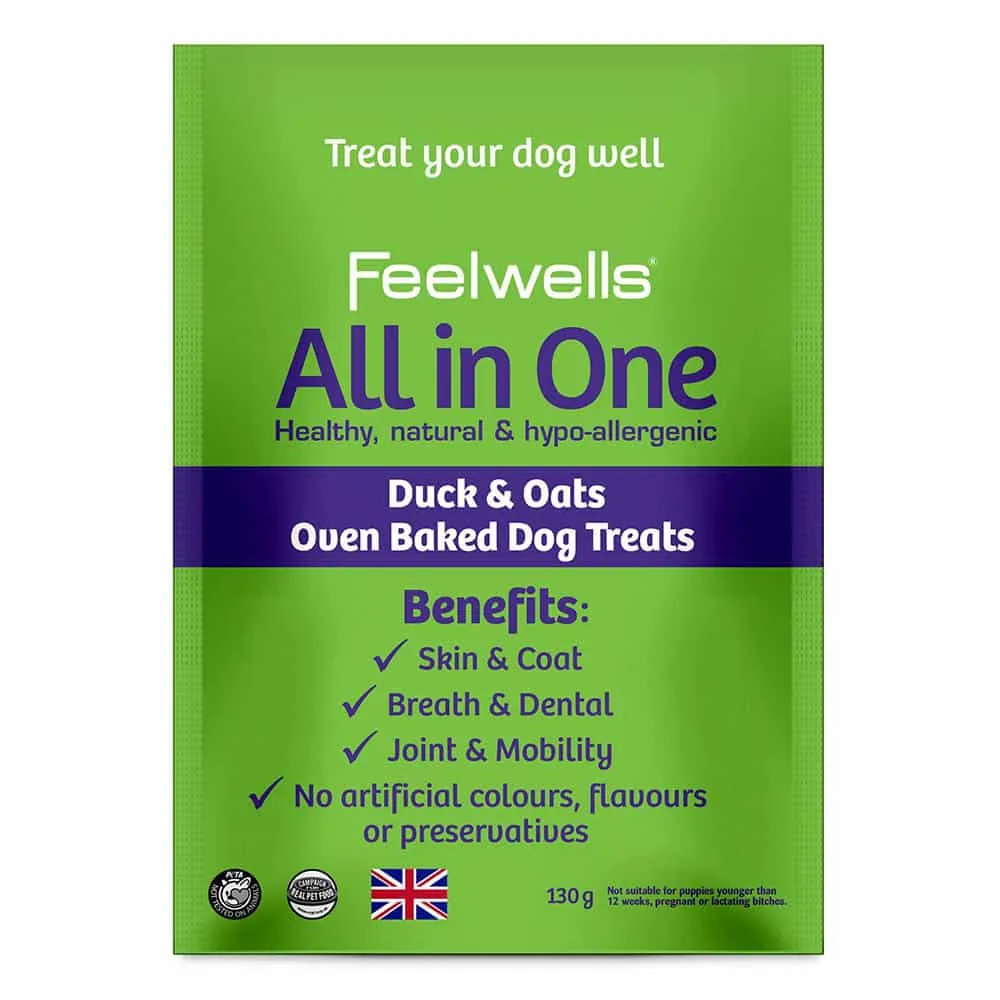 Feelwells All In One Healthy Dog Treats 130g BBD:JUNE2024