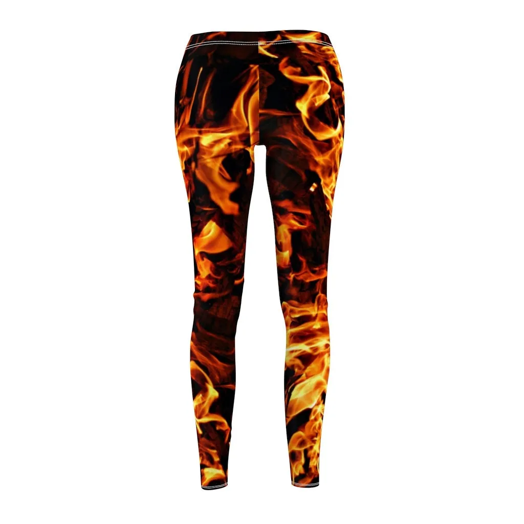 fire flames Spandex lorise Leggings,casual,gym/yoga/lounge wear,comfortable,chillout wear,Christmas/Thanksgiving/Birthday/Women/Ladies Gifts