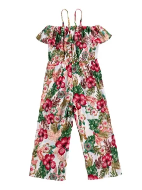 Flower Baby Little Girl Romper Ruffle Jumpsuit