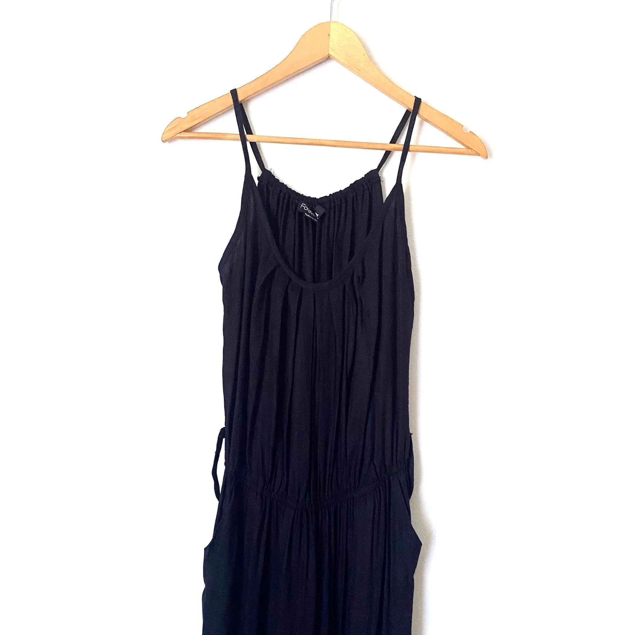 Forever 21 Black Jumpsuit- Size S (see notes)