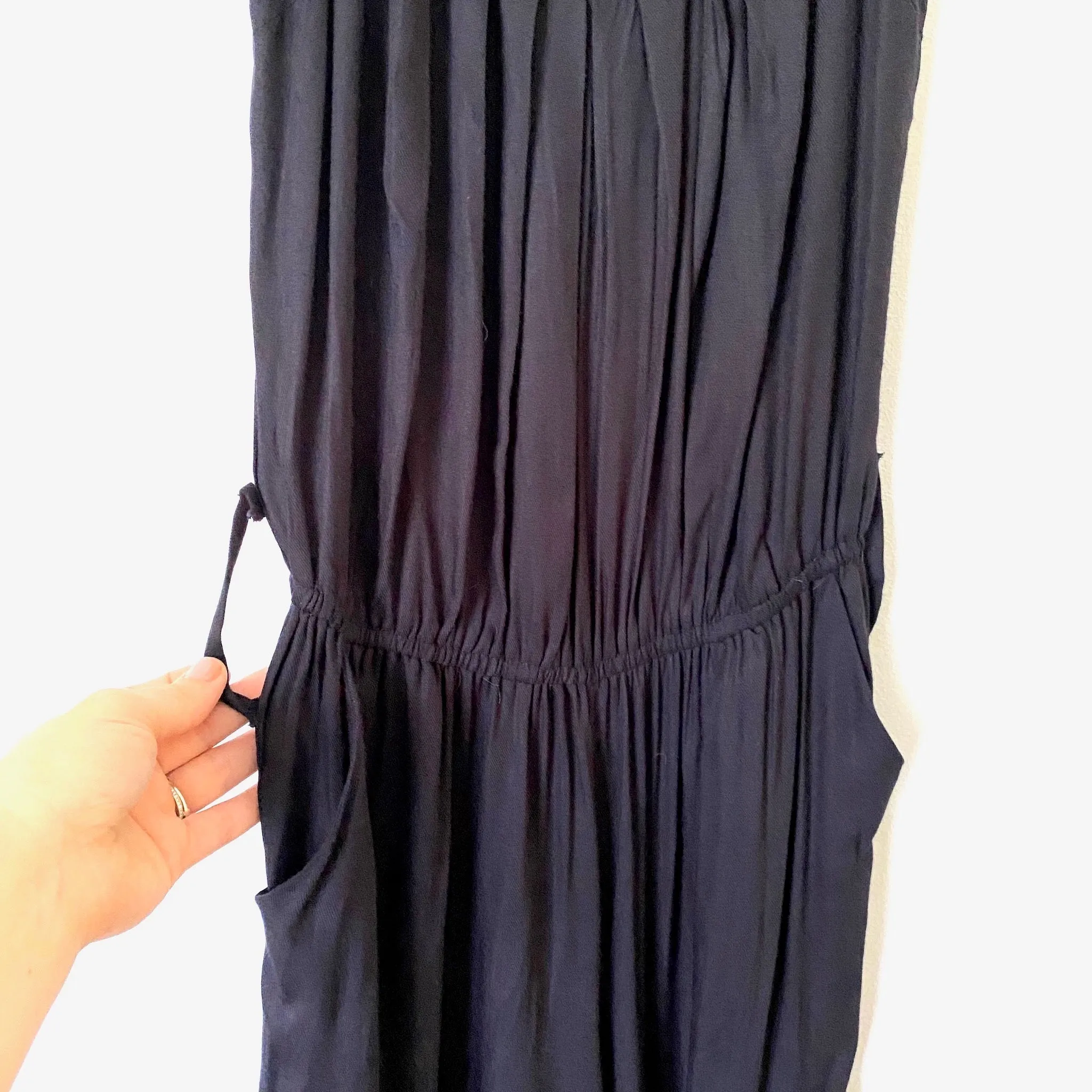 Forever 21 Black Jumpsuit- Size S (see notes)