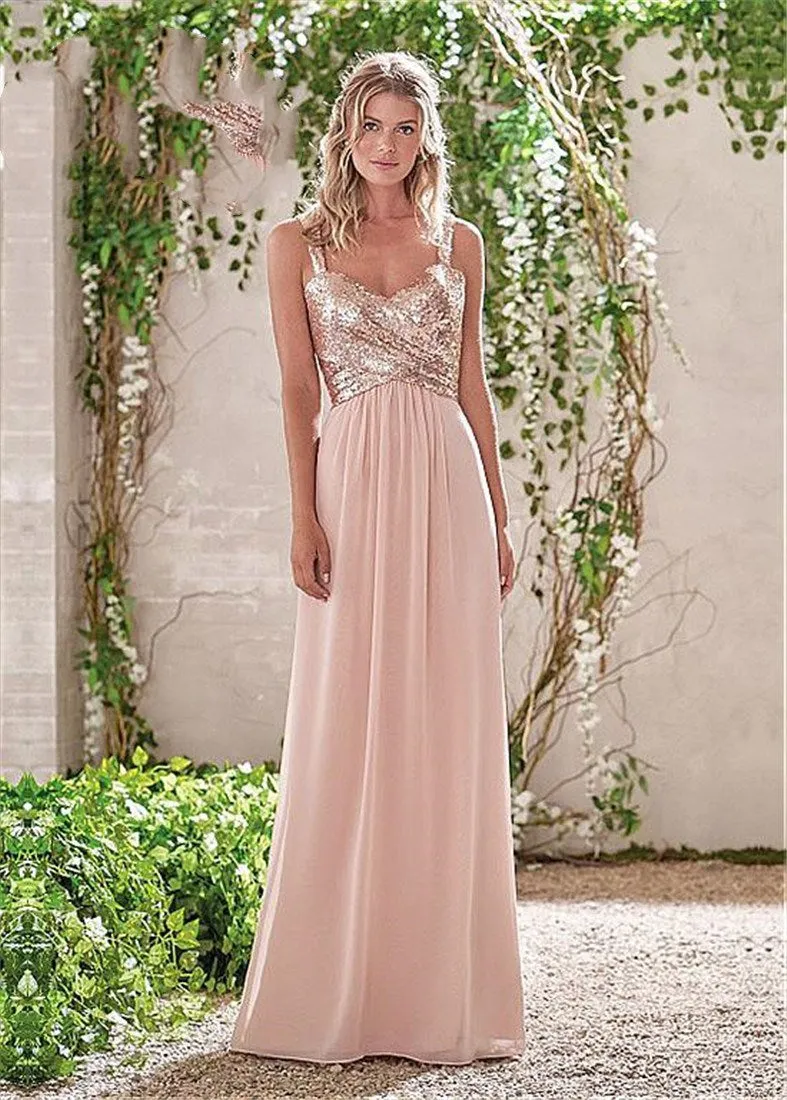 Funki Buys | Dresses | Women's Sequin Prom Bridesmaid Dress