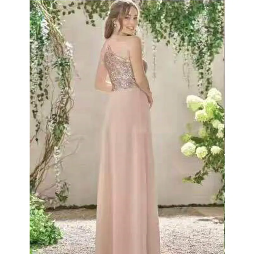 Funki Buys | Dresses | Women's Sequin Prom Bridesmaid Dress