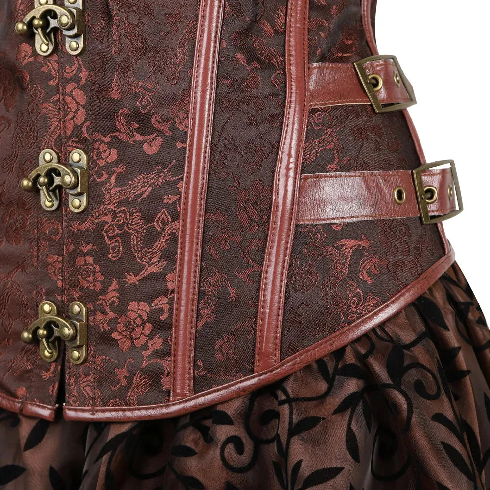 Funki Buys | Dresses | Women's Steampunk Cosplay Skirt Set