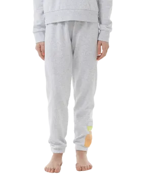 Girls High Tide Surf Joggers in Light Grey Marle