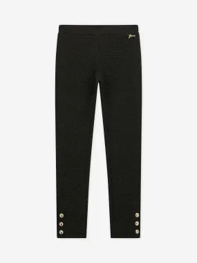 Guess Girls Jacquard Leggings in Black