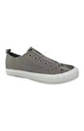 Gypsy Jazz Grey Snakeprint Slip On