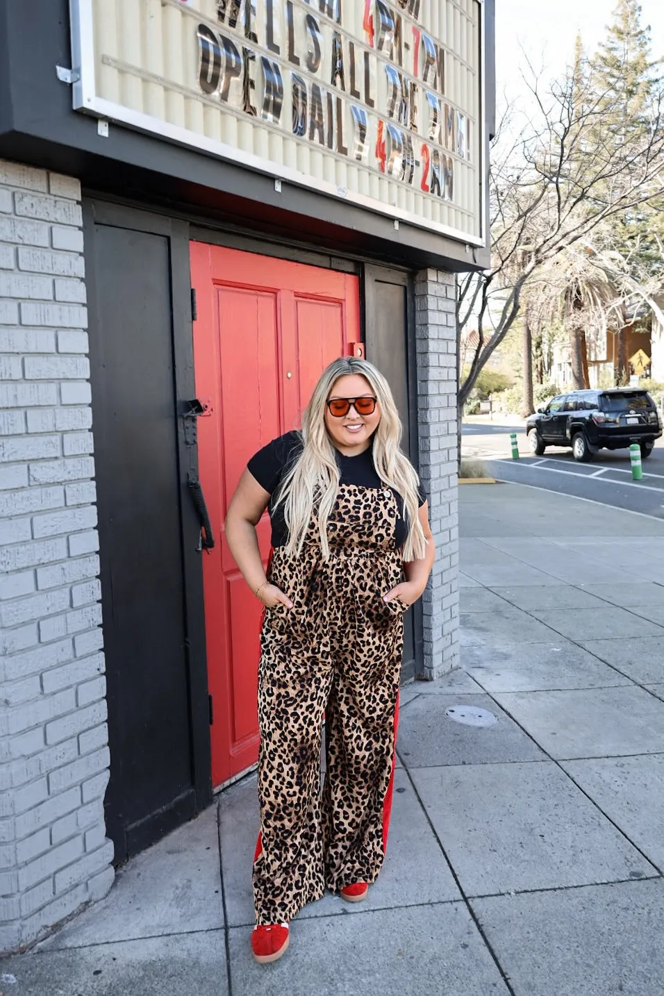 Harlow Lightweight Leopard Jumpsuit