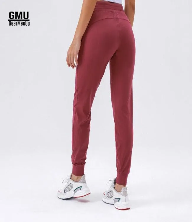 High-Waisted Training Joggers Workout Sweatpants