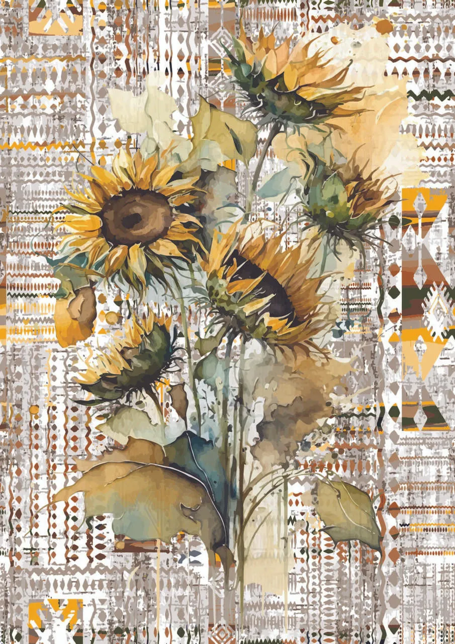 Indian Summer - A1 Rice Decoupage Paper