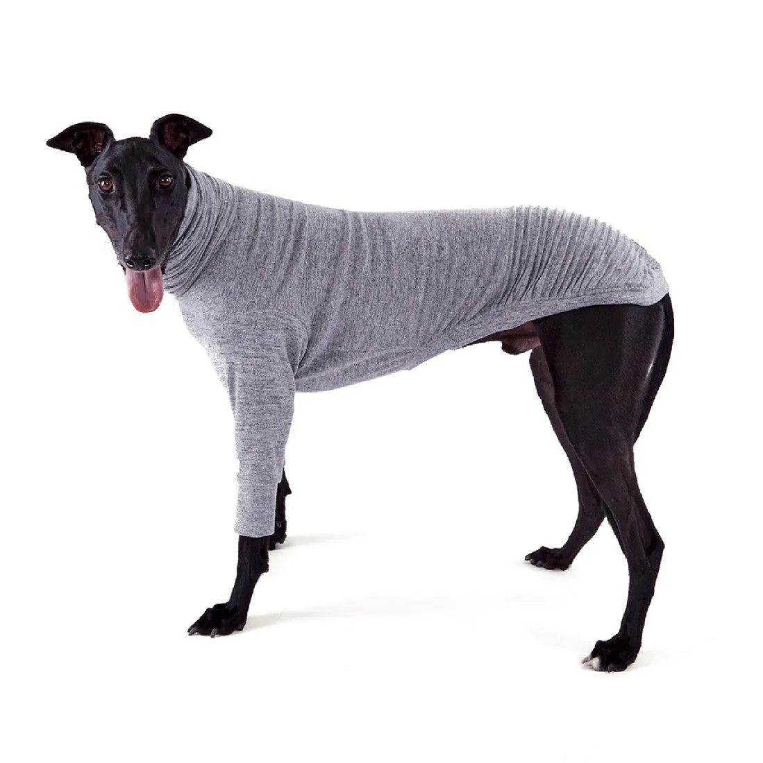 Kazoo Greyhound Softie Dog Jumper Grey 75-83cm Xl