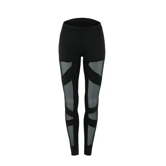 Lace Leg Fitness Leggings