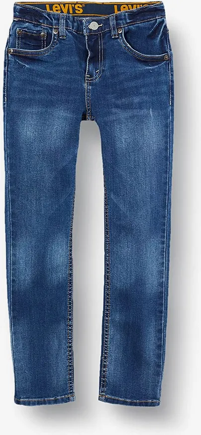 Levi's Kids Pantalone Jeans 510 Eco Perforrmance Skinny Fit 8EC758M8R 9EC758-M8R blu