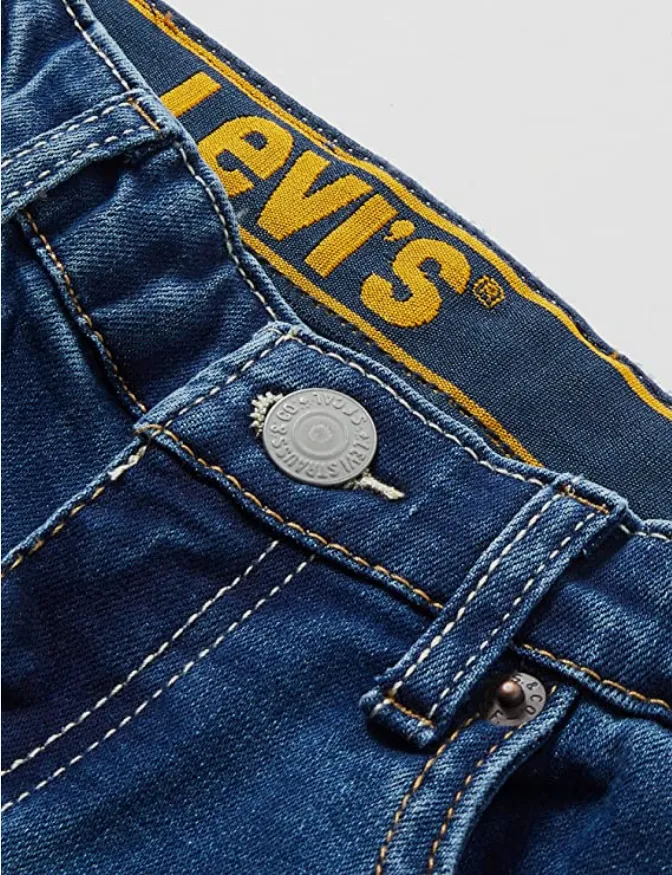 Levi's Kids Pantalone Jeans 510 Eco Perforrmance Skinny Fit 8EC758M8R 9EC758-M8R blu