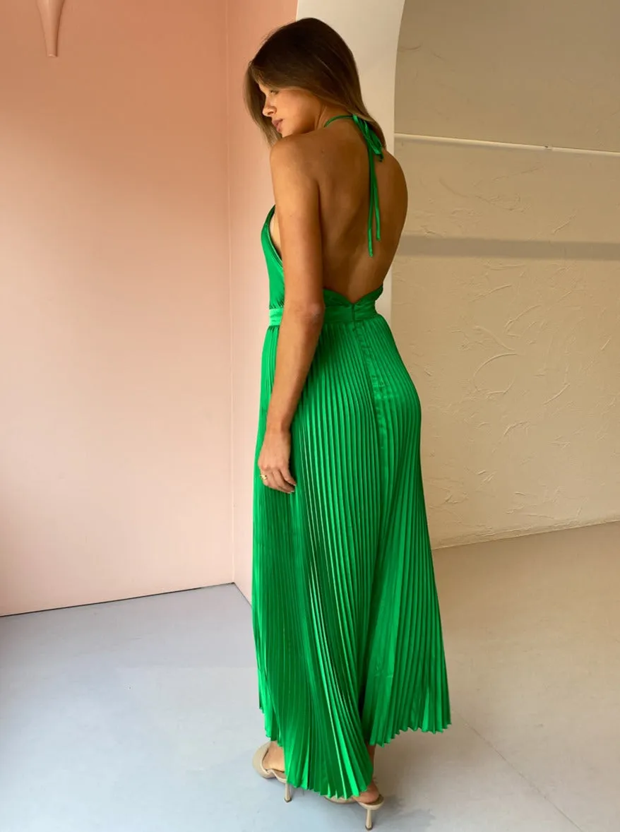 Lidee Reveil Gown in Bright Green