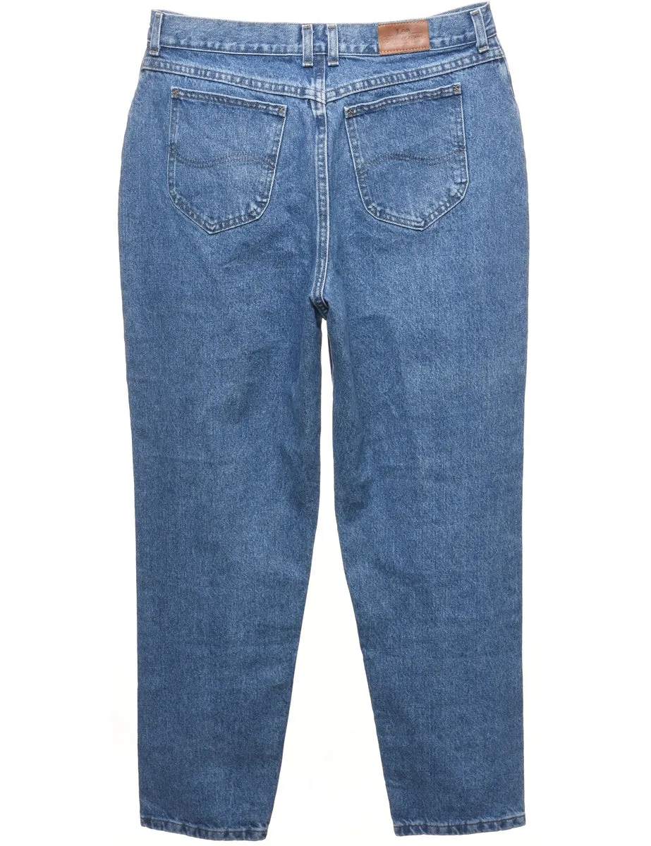 Light Wash Lee Tapered Jeans - W34 L30