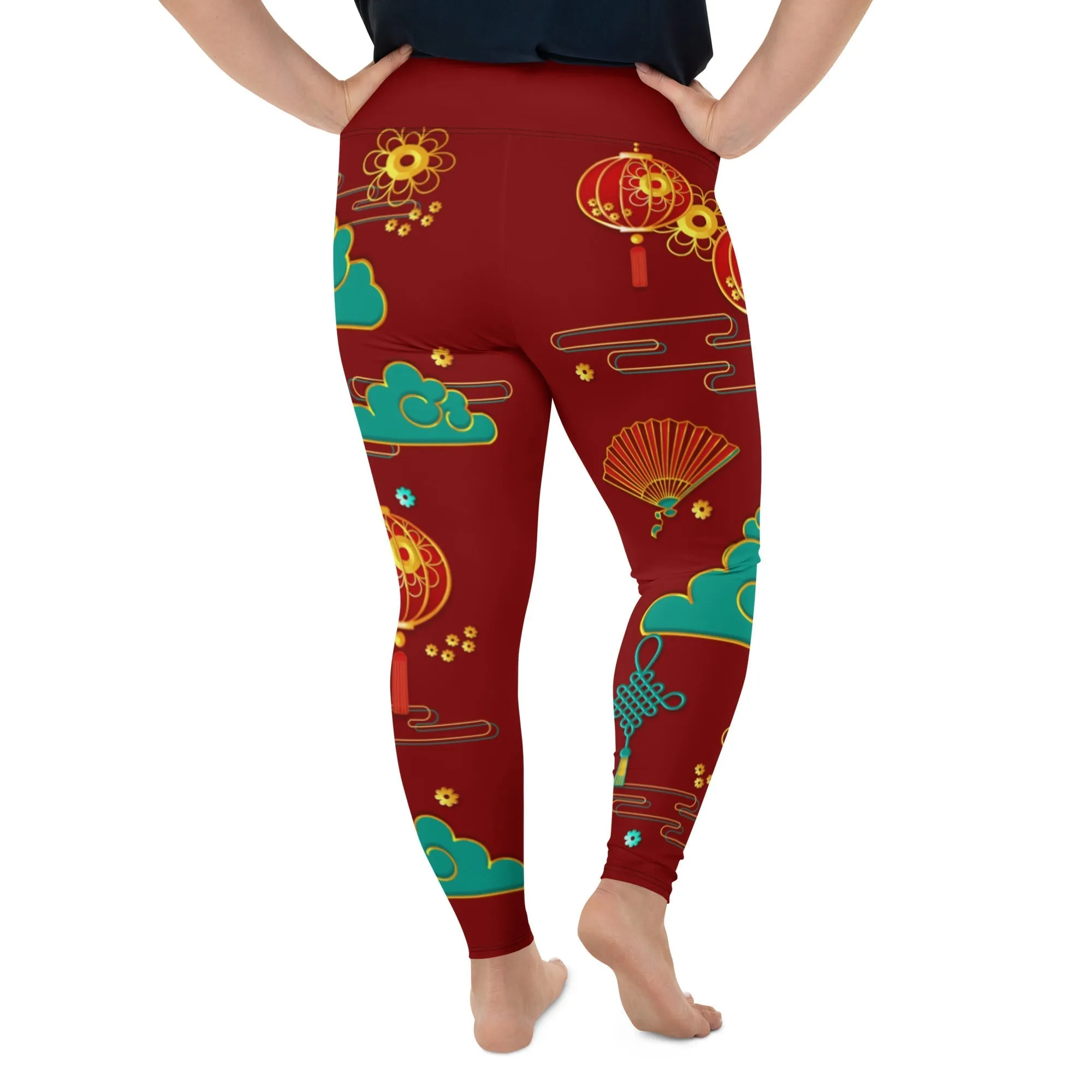 Lunar New Year Plus Size Leggings