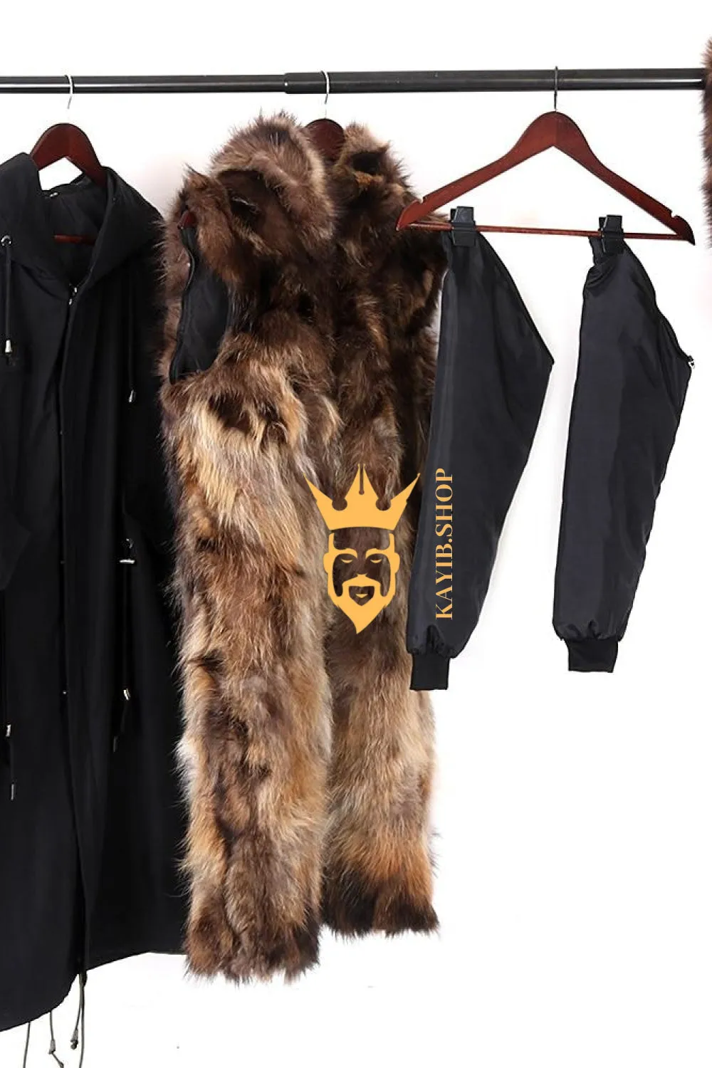 Luxurious Mens Parka Coat - Versatile Style and Protection Against the Elements - Stay Warm and Dry All Winter