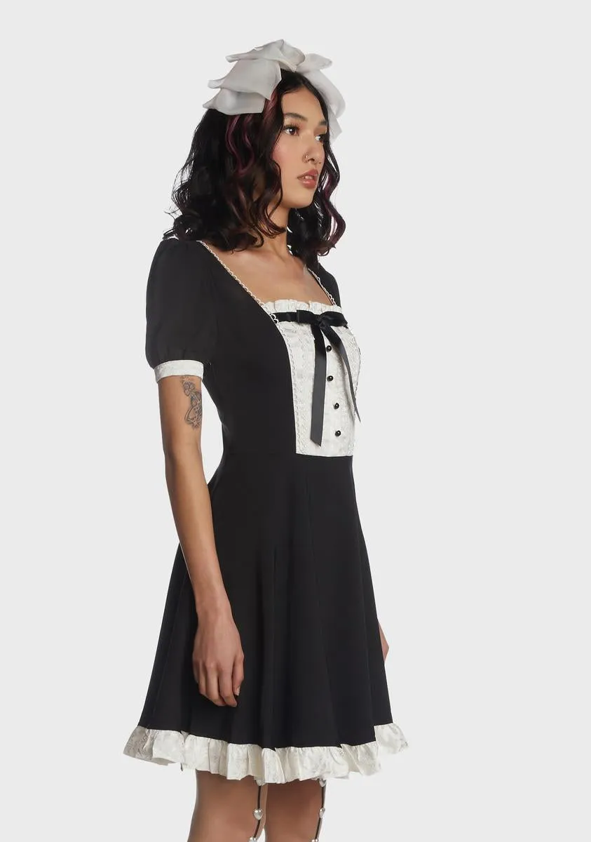 Magic Doll Black White Rebel Dress