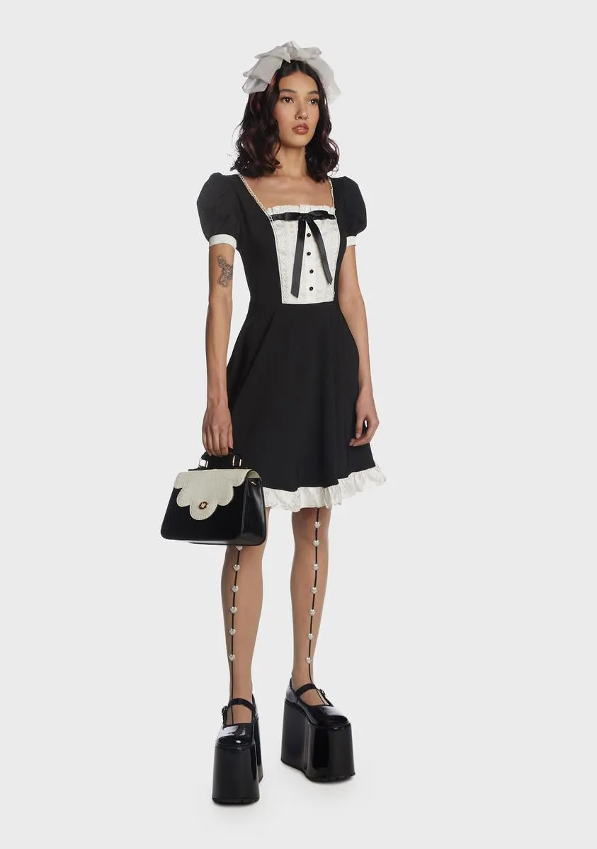 Magic Doll Black White Rebel Dress