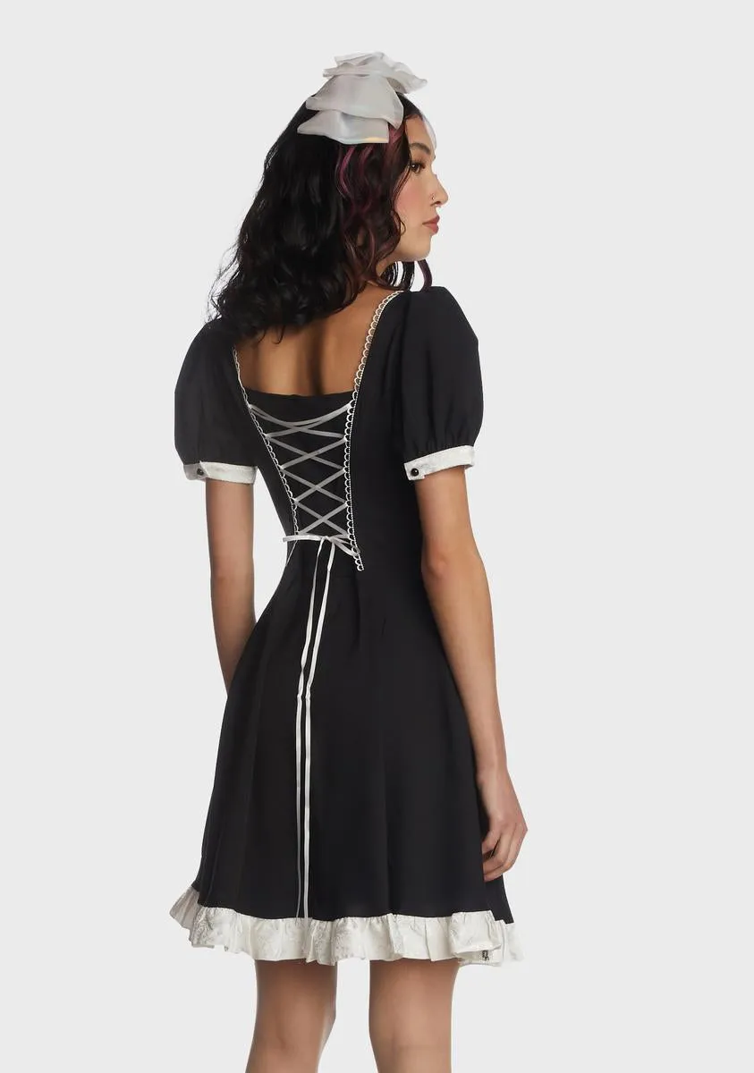 Magic Doll Black White Rebel Dress