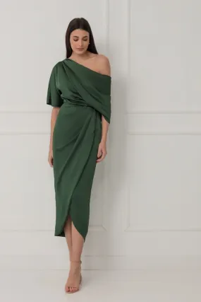 Matilde Cano Green Dress R558