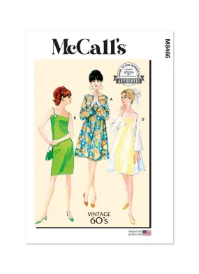 McCall's Pattern M8466 Misses' Dress